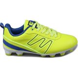 Jump 28843 Neon Yeşil - Mavi Üniseks Çocuk Çim Halı Saha Krampon Futbol Ayakkabısı