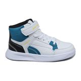 Jump-29185 Günlük Sneakers Çocuk Spor Ayakkabı (L-LT.BEIGE/SALMON/BLUE/NAVY / 31)