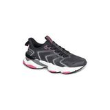Jump 29907 Kadın Sneaker Spor Ayakkabı Siyah - Fuşya
