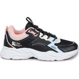 Jump 29943 Siyah - Pembe Kadın Sneaker Günlük Spor Ayakkabı