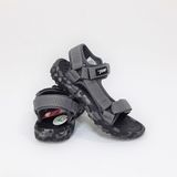 Jump 30066 Gri Cırtlı Erkek Çocuk Sandalet Ergonomik Destek ve Günlük Kullanım İçin Uygun