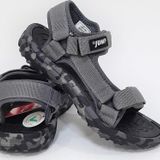 Jump 30066 Gri Cırtlı Rahat Erkek Çocuk Sandalet