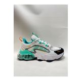 Jump 30906 Kadın Aırtube Taban Sneaker Ayakkabı Beyaz - Mavi