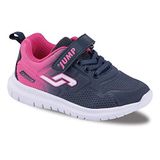 Jump Çocuk Günlük Ayakkabı Lacivert Fuşya Sneaker, 26, 20008-C-LACIVERT-FUSYA, Lacivert - Fuşya, Unisex Çocuk