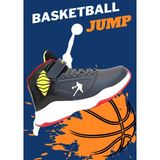 Jump Kidessa 1755-29196 Ultra Hafif Anatomik Tabanlı Çocuk Basketbol Ayakkabısı - NKT01755-FÜME-32