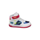JUMP Kız Çocuk Spor Ayakkabı, Beyaz/Fuşya/Neon Sarı/Mavi, 28 Numara 8681123791611