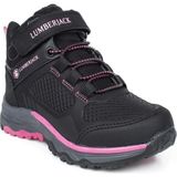 Jump Lumberjack Blanka Hı Siyah Fuşya Trekking Outdoor Kız Çocuk Bot - 312-Siyah