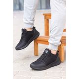 Jump Running Memory Rahat Taban Erkek Spor Ayakkabı - Black