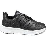 Jump Siyah - Beyaz Kadın Sneaker Günlük Spor Ayakkabı 27878