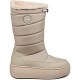 Jump Suya Dayanıklı Bej Kadın Kar Botu Kaydırmaz Taban ile Outdoor Kullanım İçin İdeal