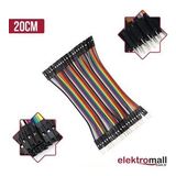 Jumper Kablo 20cm 40pin Erkek-Disi