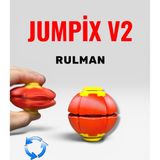Jumpix V2 Rulmanlı/stres Oyuncağı/hoplaç/baş Çek Dönsün - Kırmızı