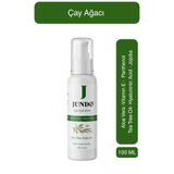 JUNDO Çay Ağacı Kremi 100ml | Tea Tree Oil + Hyaluronik Asit + Jojoba + Panthenol | Akne Karşıtı