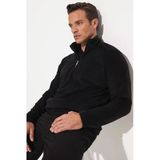 June Erkek Regular Fit Yarım Fermuarlı Polar Sweatshirt