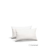Junenext 2'li Dikdörtgen Kırlent Kılıfı Iç Yastığı 35x50 360gr %100 Boncuk Silikonlu Kırlent Içi Yan Dolgusu