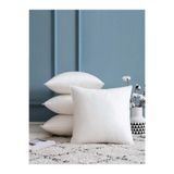 Junenext 4'lü Kırlent Kılıfı Iç Yastığı 45x45 330gr %100 Boncuk Silikonlu Kırlent Içi Dolgusu