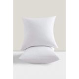 Junenext Dolgun Kare 2'li Kırlent Kılıfı Içi Yastığı 45x45, 35x50, 50x50 %100 Elyaf Kırlent Içi Dolgusu