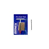 JuneThree Dubleks Lastik Tamir Metal Set - 5 Adet Kısa Fitil - Fitil Atma Aleti ve Yedek Ucu