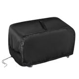 Jungda Hibachi Grill için Izgara Kılıfı, Dış Mekan Su Geçirmez Küçük Masa Üstü Izgara Kapağı Ağır Hizmet Tipi Kamp Barbekü Izgara Kapağı - 50 x 25 cm