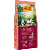 Jungle 1.5kg Somonlu Kısırlaştırılmış Tüm Irklar İçin Yetişkin Kuru Kedi Maması