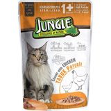 Jungle 100 gr Pouch Kısır Kedi Tavuklu Yaş Mama