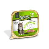 Jungle 100 gr Tavuklu Püre Yetişkin Kedi