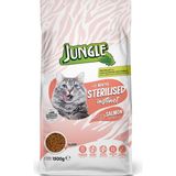 Jungle 1,5 Kg Somonlu Kısır Kedi Maması Sterilize Edilmiş Kediler İçin Özel Formül