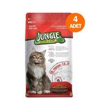 Jungle 4x500 gr Kuzu Etli Yetişkin Kedi Maması