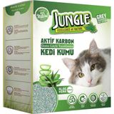 Jungle Aloevera 6 lt Aktif Karbonlu Topaklaşan Kedi Kumu