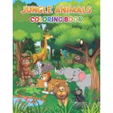 Jungle Animals Coloring Book