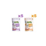 Jungle Crunch Kedi Ödül Maması Güçlü Kemikler 5 Adet ve Tüy Yumağı Kontrolü 5 Adet (1x60gr)