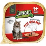 Jungle Dana Etli Ezme 12x100 gr Yetişkin Kedi Konservesi
