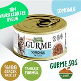 Jungle Gurme 85 G 1 Adet Yavru Somonlu Kedi Konserve Mama Skt:11/2028