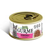 Jungle Gurme 85 G 1 Adet Yetişkin Somonlu Kedi Konserve Mama Skt:11/2028
