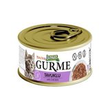 Jungle Gurme Konserve 85 gr Kedi Maması Yavru Tavuklu 12'li