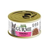 Jungle Gurme Konserve 85 gr Kedi Maması Yetişkin Somonlu *3'lü