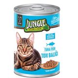 Jungle Kedi Konserve Maması Ton Balık 3 Adet (1X400GR)