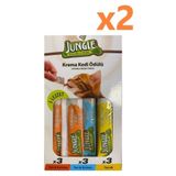 Jungle Kedi Krema Ödül Maması 2 Adet (Paket Içi 9 Adet)