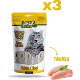 Jungle Kedi Krema Ödül Maması Tavuklu 3 Adet (1X70GR PAKET İÇİ 5 TÜP)