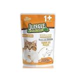 Jungle Kısırlaştırılmış Tavuklu Pouch 100 gr Kedi Konservesi