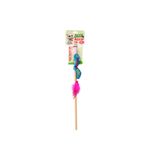 Jungle Matatabi Rod Silky Kedi Oyuncağı, Çok Renkli