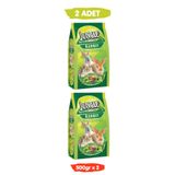 Jungle Özel Tahıllı Premium Vitaminli Tavşan Yemi 500GR X 2 ADET