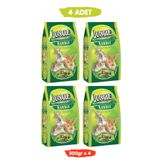 Jungle Özel Tahıllı Premium Vitaminli Tavşan Yemi 500GR X 4 ADET