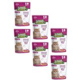 Jungle Pouch Gravy Soslu Biftekli 6x100 gr Konserve Kısırlaştırılmış Kedi Maması