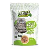 Jungle Pouch Kedi Tavuklu Yaş Mama 100 Gr.