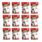 Jungle Pouch Sığır Eti Parçalı Soslu 12x100 gr Yetişkin Kedi Konservesi