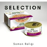 Jungle Selection 70G 1 Ad. Yetişkin Somonlu Kedi Konserve Mama Skt:08/2028
