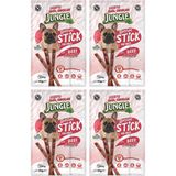 Jungle Stick Biftekli Köpek Ödül Çubuğu 4 Paket - ( 1 Paket : 3ADET * 5 gr )