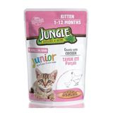 Jungle Tavuklu Pouch 100 GR Yaş Kedi Maması