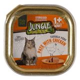 Jungle Tavuklu Yaş Mama Kısır Kedi 100 Gr
